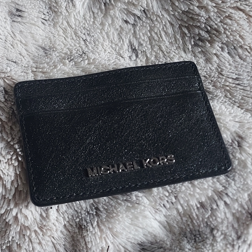 Michael Kors Black Card Holder